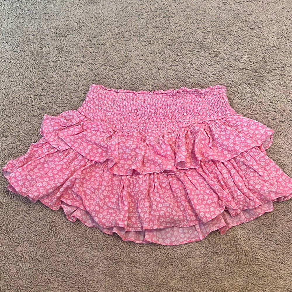 Small pink floral skirt from Rock N Rags